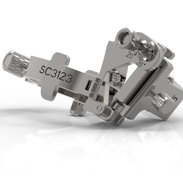 Reusable Needle Guide for Esaote SC3123, CA1123 Transducers